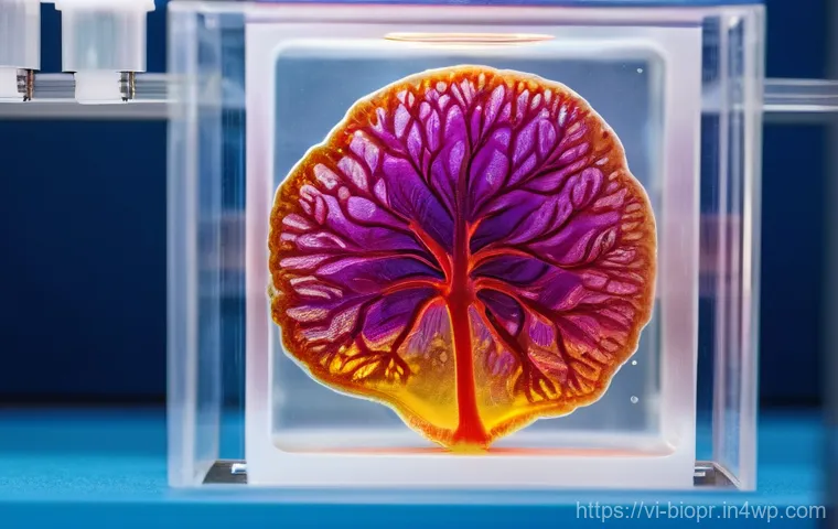 바이오프린팅의 새로운 기술 및 발전 방향 - Here are three detailed image prompts in English, designed to be suitable for a 15+ audience and foc...