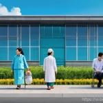 바이오프린팅의 윤리적 문제와 해결 방안 - **Prompt for Accessibility and Hope:**
    A vibrant, hopeful illustration depicting a diverse group...