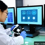 Home 21 바이오프린팅 연구소 및 관련 기관 소개 - A modern Vietnamese biotechnology research laboratory focused on bioprinting, featuring advanced 3D ...