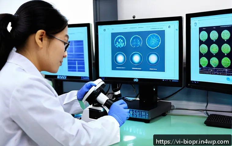 바이오프린팅 연구소 및 관련 기관 소개 - A modern Vietnamese biotechnology research laboratory focused on bioprinting, featuring advanced 3D ...